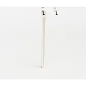 TIPTOE Counter Tafelpoot - 90 cm + Wandbeugel White Cream