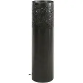 Molecule Vloerlamp Ø25 cilinder 90cm Zwart nikkel