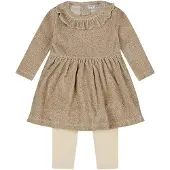 Dirkje Meisjes Kledingset - Beige grey