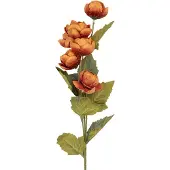 Clayre & Eef Kunstbloem 10x10x63 cm Oranje Kunststof