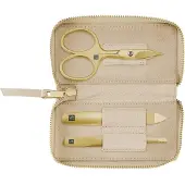 Zwilling Premium gold leren etui Beige 3-delige Manicureset 3 st