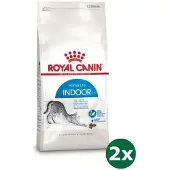 Royal Canin indoor kattenvoer 2x 2 kg