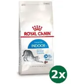 Royal Canin indoor kattenvoer 2x 4 kg