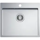 ALVEUS CZ Quarto - Spoelbak 55x48 cm, rvs 1124382