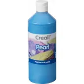 Creall parelmoerverf blauw 500 ml - creatieve knutselverf voor kinderen.
