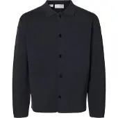 Selected Homme Gebreid vest 'SLHMIKE' nachtblauw