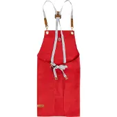 Beliani BRASSICA - Keukentextiel set - Rood - Polyester