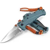 Benchmade Mini Adira vouwmes, depth blue grivory, gezaagd