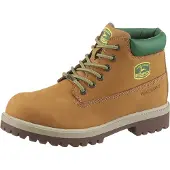 SKECHERS Veterboots 'DOZER' lichtbruin / geel / groen