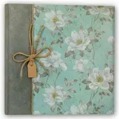 Zep - Fotoalbum Garden Grijs met 50 bladen / 100 blz. wit formaat 32x32 cm - GD323250G