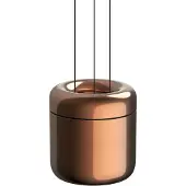 SERIEN LIGHTING Hanglampe , Cavity Suspension S, dimbare, Brons / Oudmessing, Woonkamer, Metaal, Designer