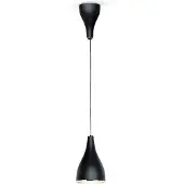 SERIEN LIGHTING Hanglampe , One Eighty Suspension Adjustab, dimbare, Zwart, Woonkamer, Metaal, Designer
