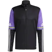 Adidas Outdoorjas 'Squadra 25' lichtgroen / lila / zwart / wit