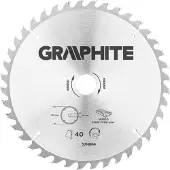 Graphite Widia zaagblad, 250 x 30 mm, 40 tanden