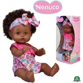 Nenuco - Pop - Getinte Babypop met kroezelhaar