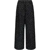 ONLY Broek 'ONLNOVA' zwart / wit