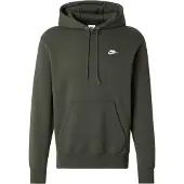 Nike Sweatshirt 'CLUB' donkergroen / wit