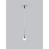 HELESTRA Hanglamp DUC, dimbaar, chroom / zilver, Badkamer, Aluminium, Modern