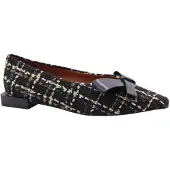 Angel Alarcon 25513 Tweed Kalea Ballerina's | Maat 41 Dames Zwart