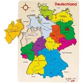 Goki Einlegepuzzle Deutschland II