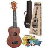 Mahalo MJ1 Transparent Brown Sopraanukelele