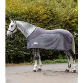 Waldhausen Comfort Fleece - Zweetdeken - Paardendeken - 185 cm - Grijs