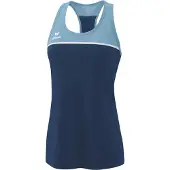 Erima Change Sleeveless T-shirt Blauw 40 Vrouw