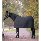 Waldhausen Economic Fleece - Staldeken - Paardendeken - 195 cm - Zwart