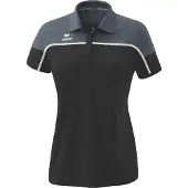 Erima Change By Polo-shirt Zwart Grijs/leigrijs/wit
