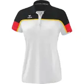 Erima Change By Poloshirt Wit/zwart/rood