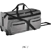 Sol 71000 - Luxury Travel Bag - Casters Voyager Mixed Grey - polyester/nylon