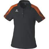 Erima Evo Star Poloshirt Zwart/oranje