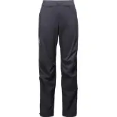 Black Diamond - Women's Fineline Stretch FZ Pants - Regenbroek L, zwart