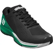 Wilson Tennisschoen Padelschoen Rush Pro Ace Clay Heren Zwart Groen