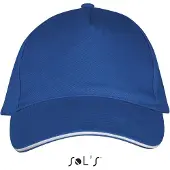 SOL's Five Panels Cap Long Beach LC00594 - black/red - One size
