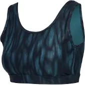 Hummel Sport bh 'Hiit' cyaan blauw / zwart