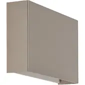 QAZQA Moderne wandlamp staal 2-lichts - Otan