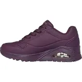 SKECHERS Sneakers laag 'Schnürschuh Damen 73690 WINE Kunststoff (Synthetik) in rot' lila