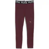 Puma Sportbroek 'Strong' bourgogne / zwart / wit