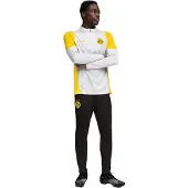 Puma Borussia Dortmund Trainingspak 1/4-Zip 2025-2026 Zilver Geel