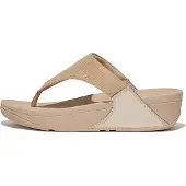 FitFlop Lulu shimmerlux toe-post sandals