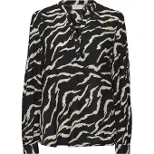 Kaffe Blouse 'Somia' zwart / wit
