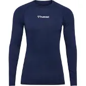 Hummel Functioneel shirt donkerblauw / wit