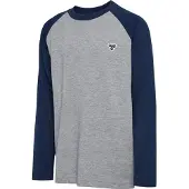 Hummel Shirt 'Bee' navy / grijs gemêleerd
