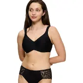 Triumph BH ' Modern Soft+Cotton ' zwart