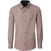 Casa Moda casual overhemd oranje katoen
