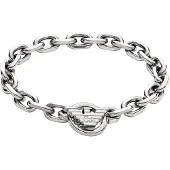 Emporio Armani Heren Armband - Zilverkleurig