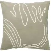 Ferm Living Jot Kussen Elm Green