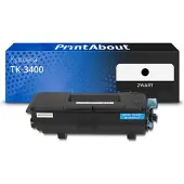 PrintAbout Huismerk Kyocera TK-3400 Toner Zwart
