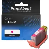 PrintAbout Huismerk Canon CLI-42M Inktcartridge Magenta